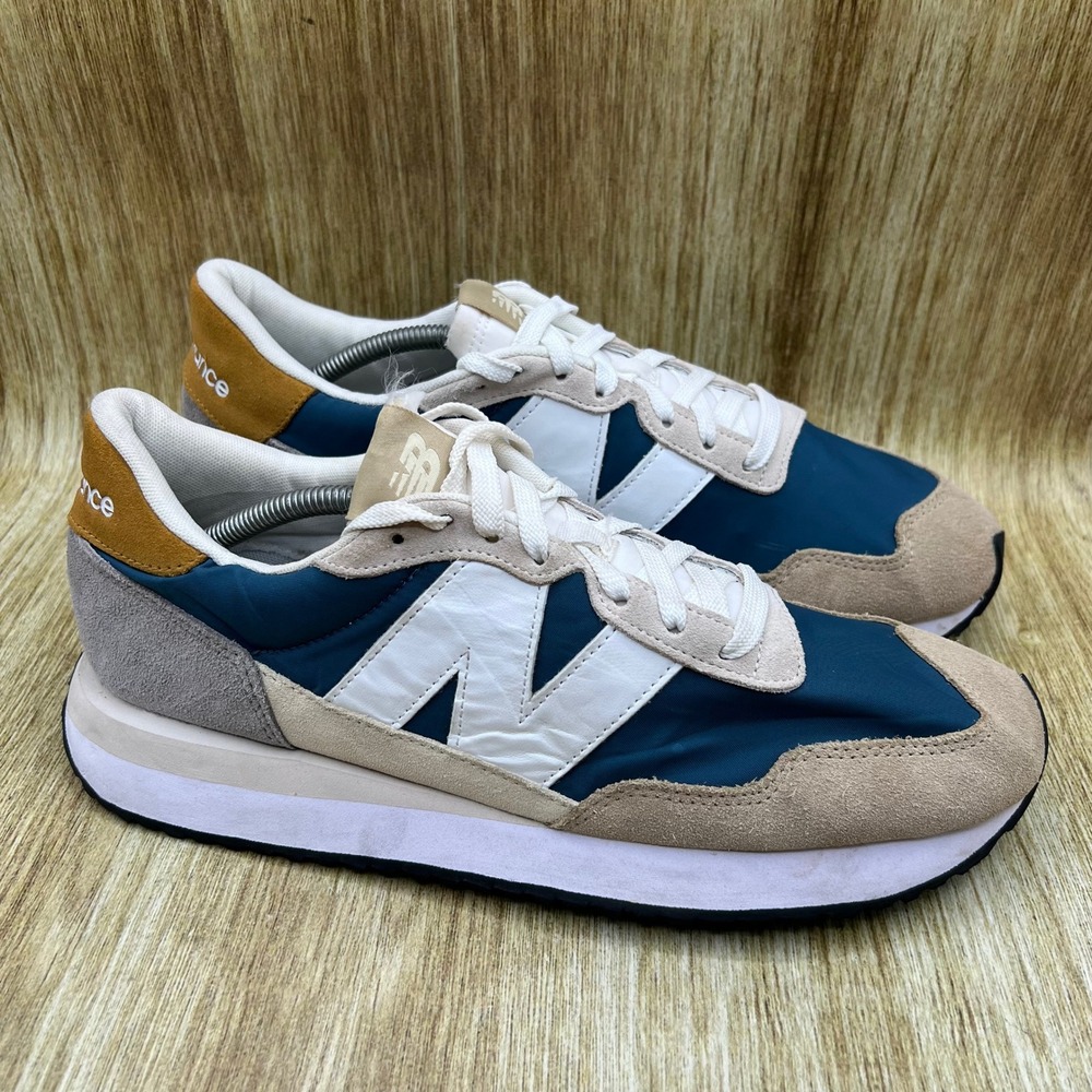 New Balance 237 Sneakers Men's Size 12 Beige Dark Moonstone Incense MS237VF